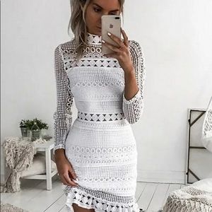 White summer dress